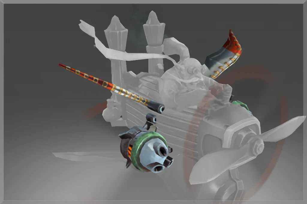 Скачать скин Artillery Of The Dwarf Gyrocopter мод для Dota 2 на Gyrocopter - DOTA 2 ГЕРОИ